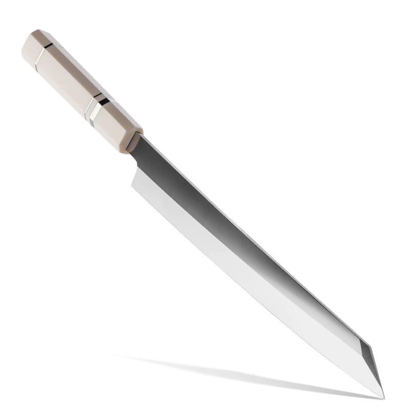 Silver sword on a white background