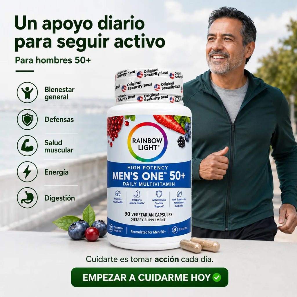 Rainbow Light 50+  multivitamínico Premium Para Original 90 capsulas + Envio Gratis